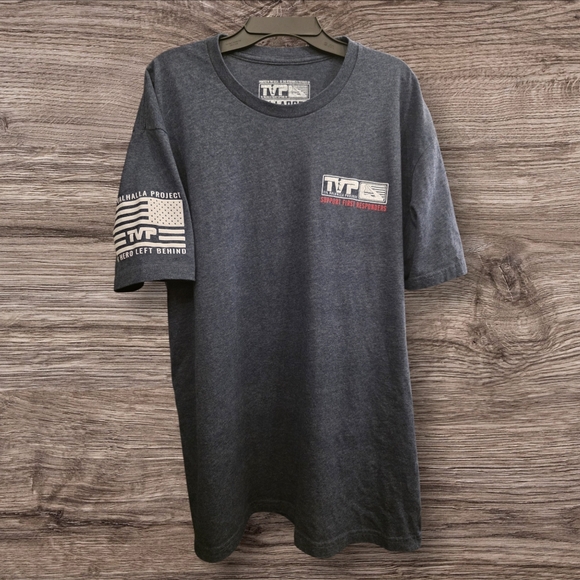 Til Valhalla Project Courage In Every Moment Heroes First Responder Tee Men’s XL - Picture 1 of 2